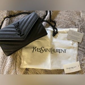 YSL Black Camera Bag